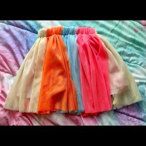 Girls Birthday Skirt Size Small 4-6